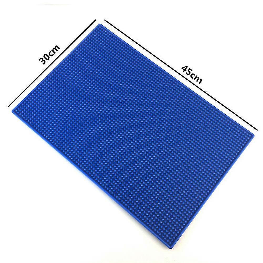 Skridsikker Gummi Bar Mat Bar Runner Glas Dryp Bakke Øl Drink Rail Bars Service Mat