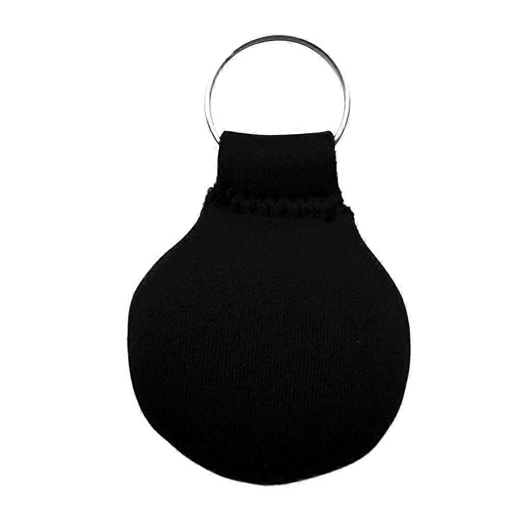2xPorte-clés flottant en néoprène pour navigation de plaisance Yachting Voile Surf Noir