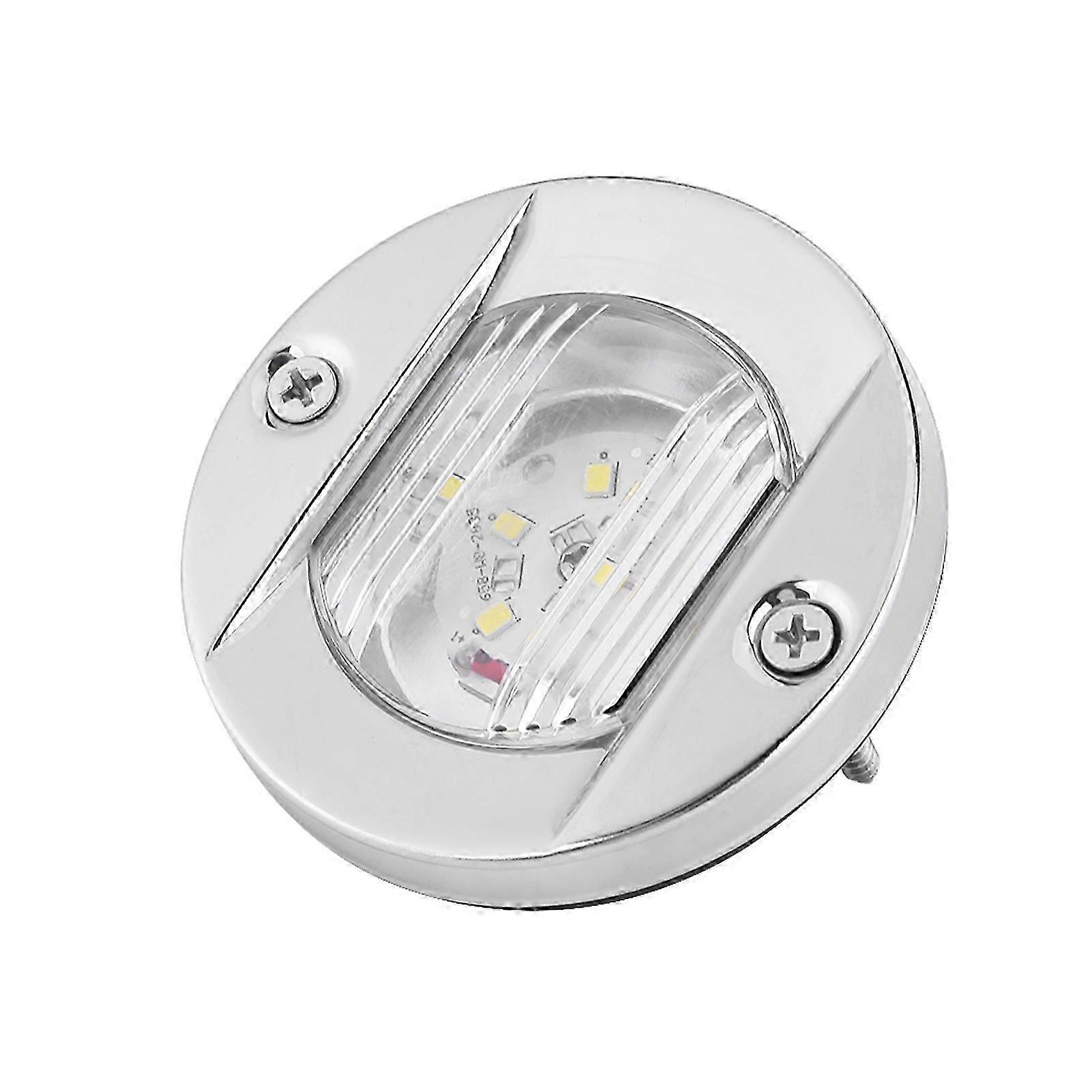 12V Marine Boot Heck Weiß LED Edelstahl Wasserdicht Anker Heck Navigation Licht YEMAA