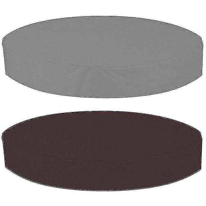 Runt bubbelbadskydd för utomhusbruk Vattentätt spa-bubbelbadskydd Dammskydd