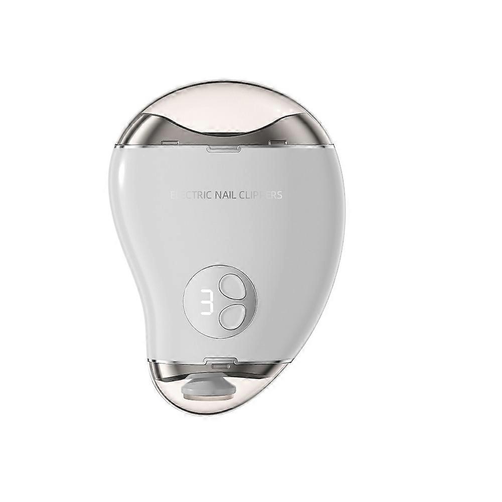 2 In 1 Automatic Electric Polishing Nail Clippers 3 Adjustable Speeds Nail Trimmers for Adults Seniors
