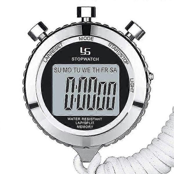 Metal Stopwatch Clock Daily Digital Timer