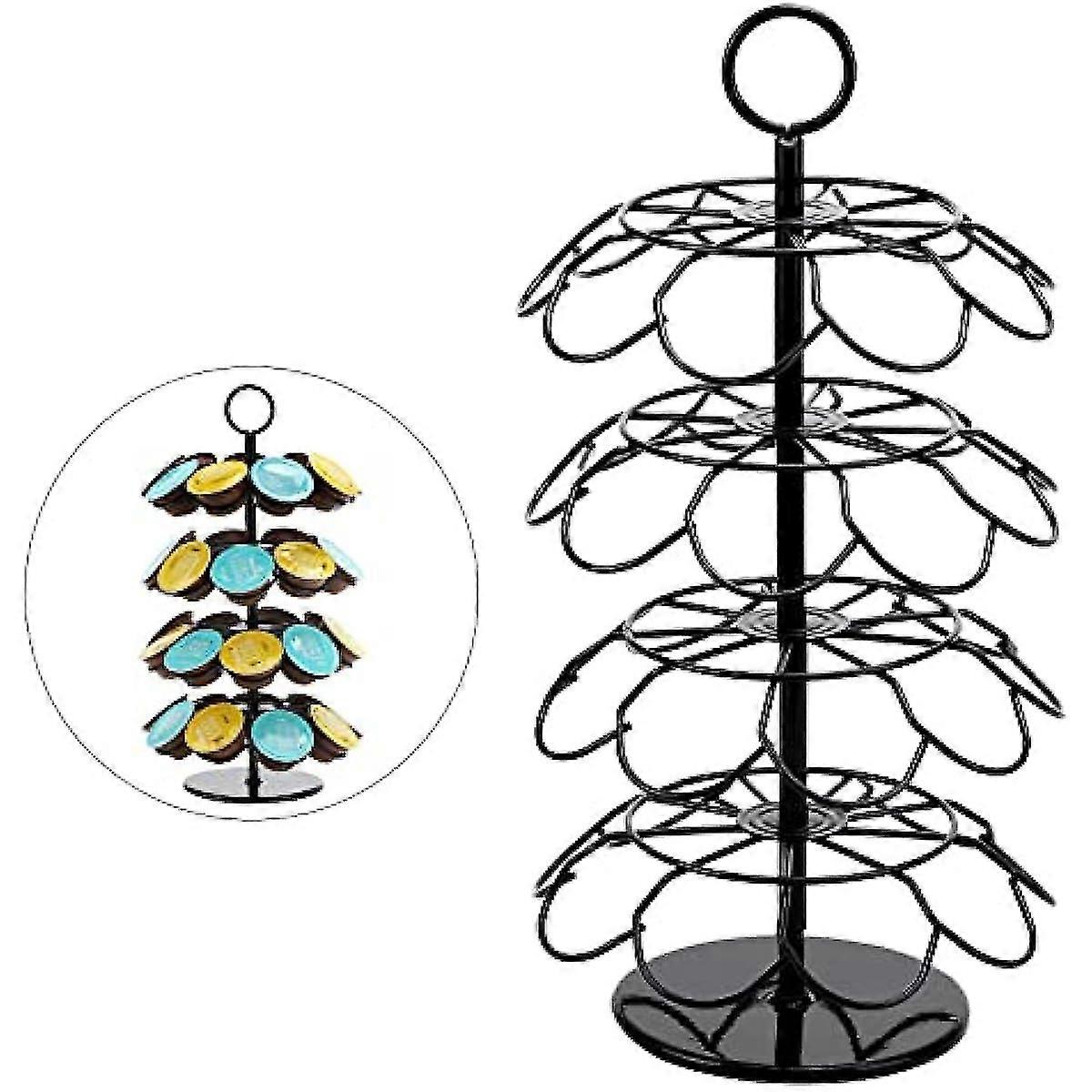 Creative Assembly Rotating Coffee Pod Holder For K-Cup/Dolce Gusto - Holds 36 Pods