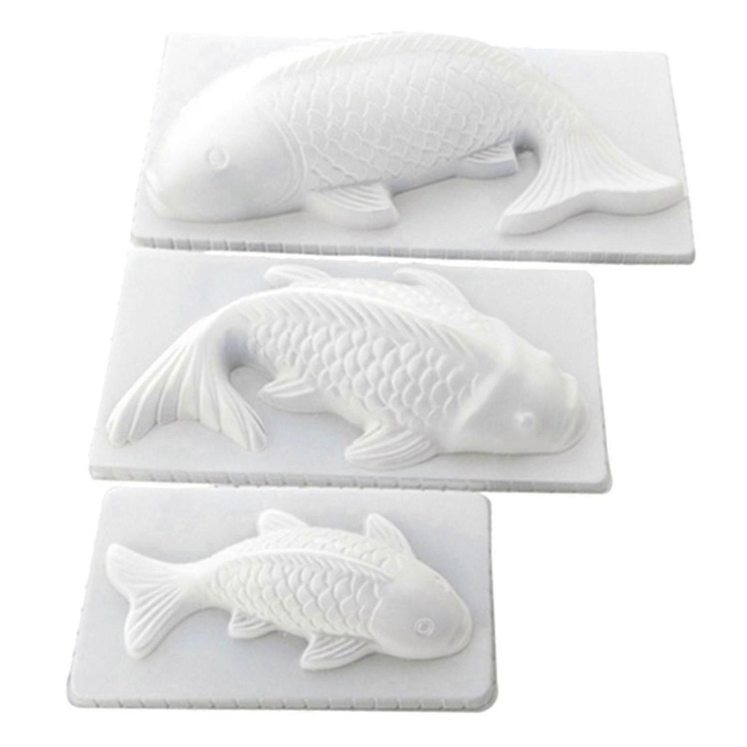 Fish Mold Non-stick Cryophylactic Plastic Plastic Cake Mold for Kitchen - JA
