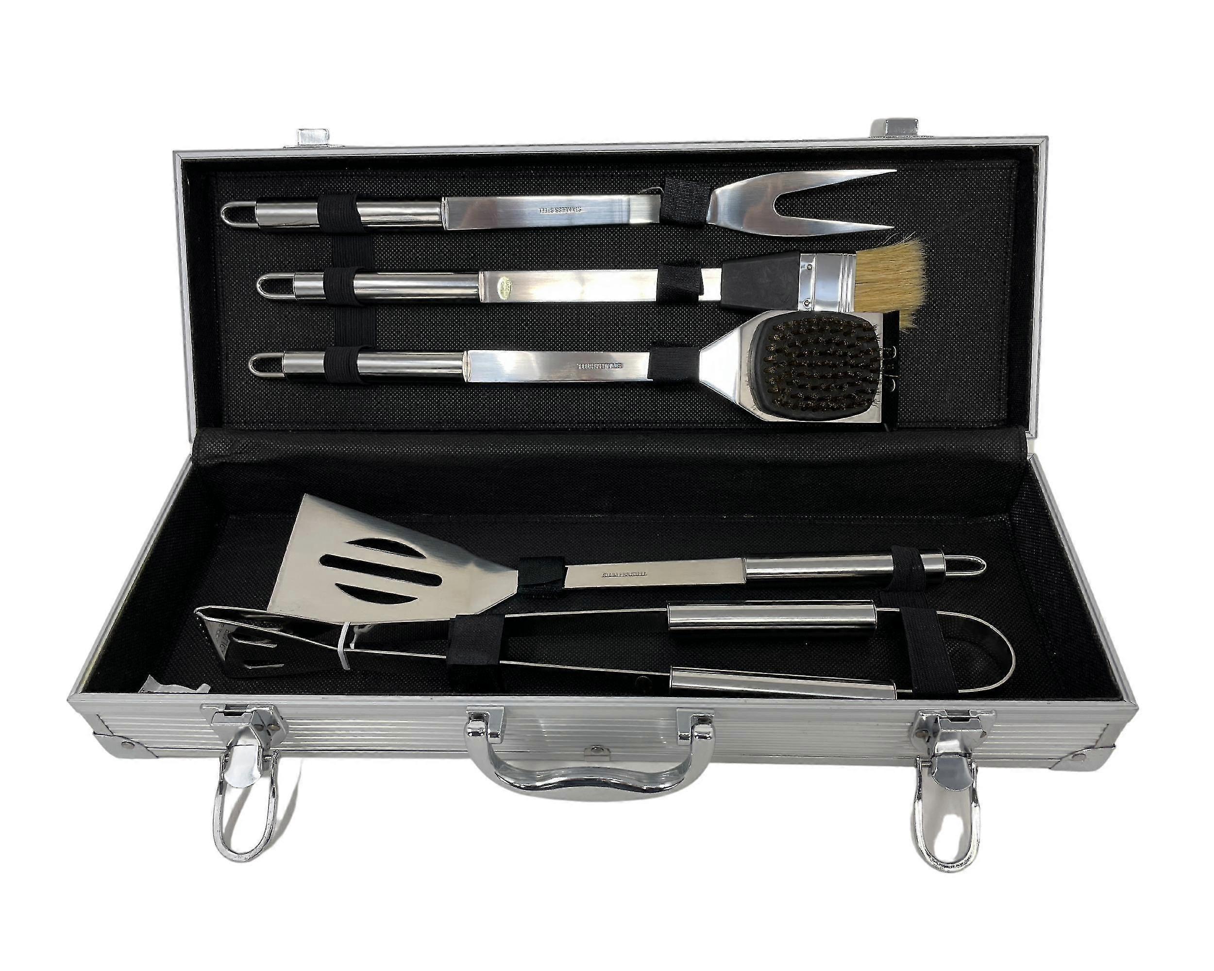 5-piece Deluxe Barbecue Grill Set