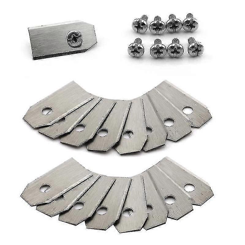 30 Pcs Titanium Knife Blade For Husqvarna Automower, Gardena, Meec