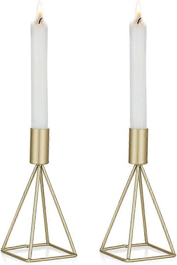 Candlestick Candlestick Set Of 2, Metal Decorative Candlesticks
