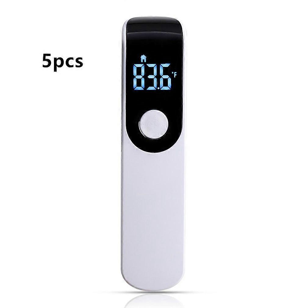 5pcs Forehead Infrared Thermometer Handheld Non-contact Digital Electronic Temperature Meter Household Tools For Family