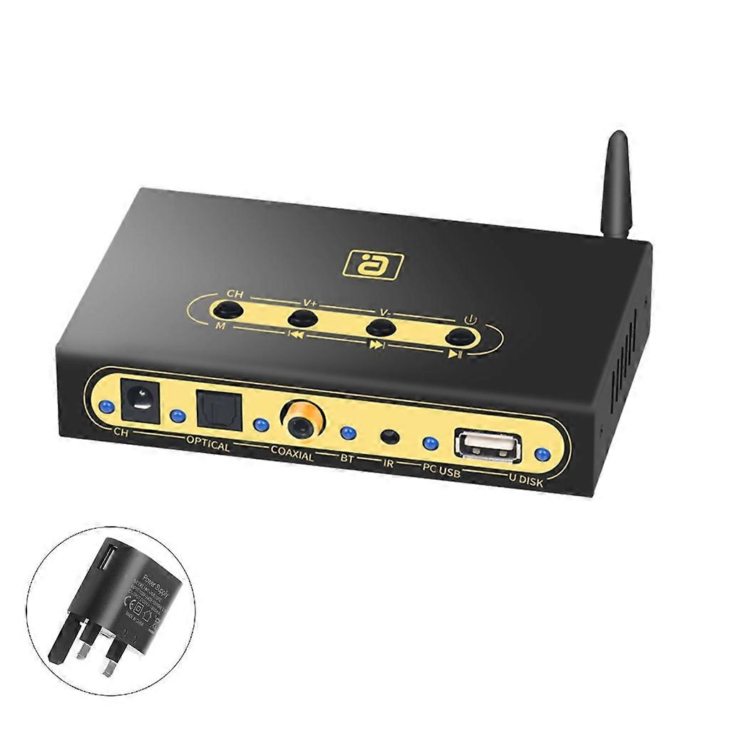 DA720 5.1CH Audio Decoder Converter Bluetooth-compatible Optical Fiber Coaxial