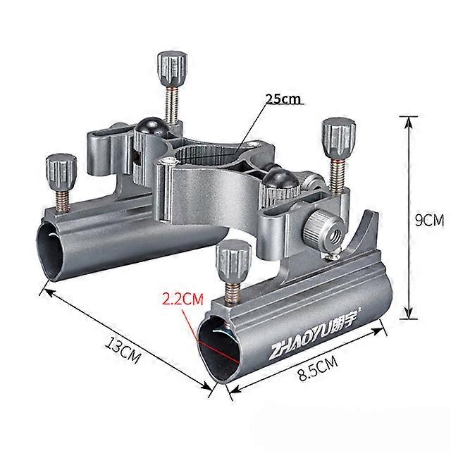 Fishing Outdoor Chairs Accessories, Magnesium Aluminum Alloy, Turret Fish Cage, Fish Lure Rack, Light Stand, Suitable for Most Fishing Ch