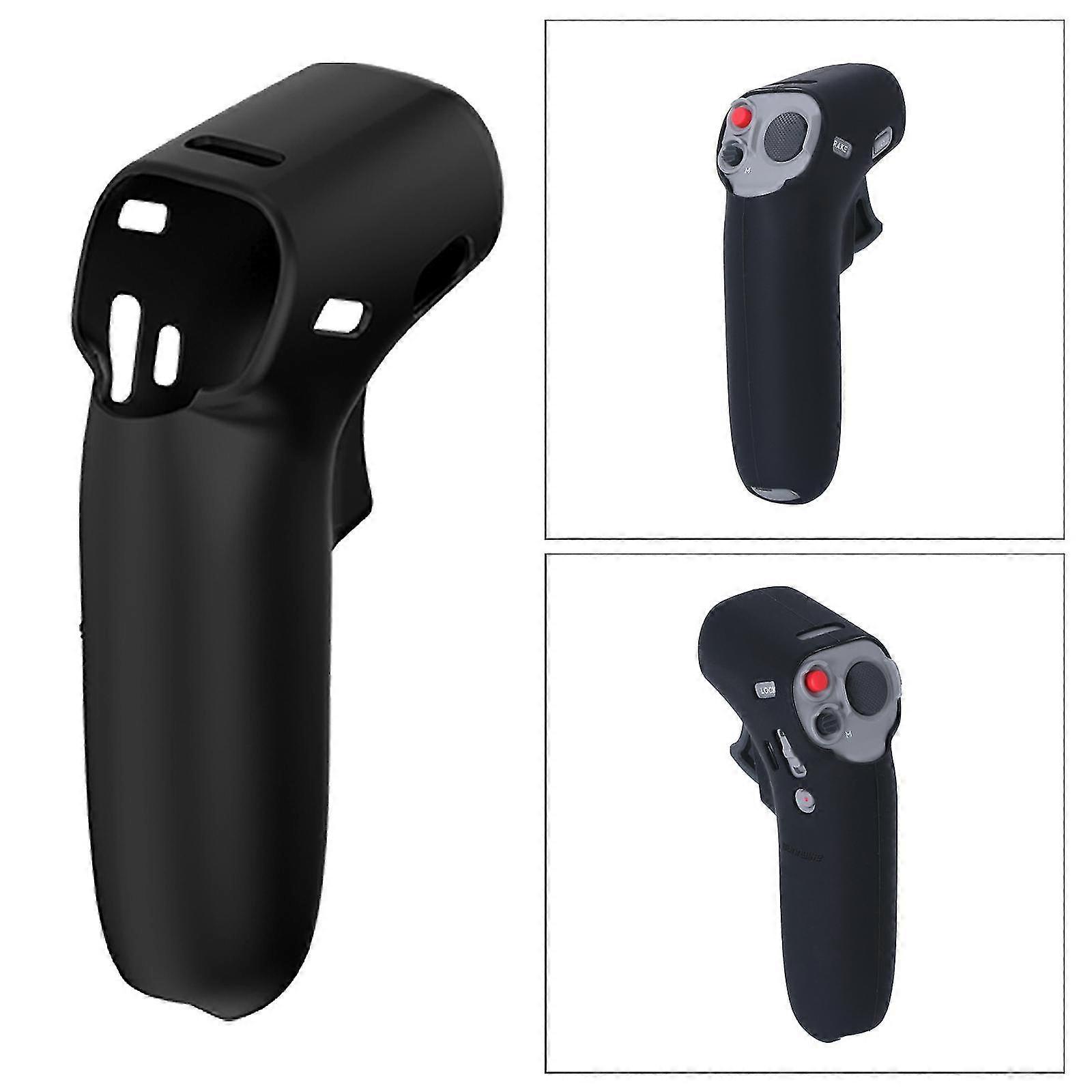 Handle Protective Cover For Dji Fpv Combo Drone Remote Control Rocker Dustproof Silicone Handle Covers Accessories - Red