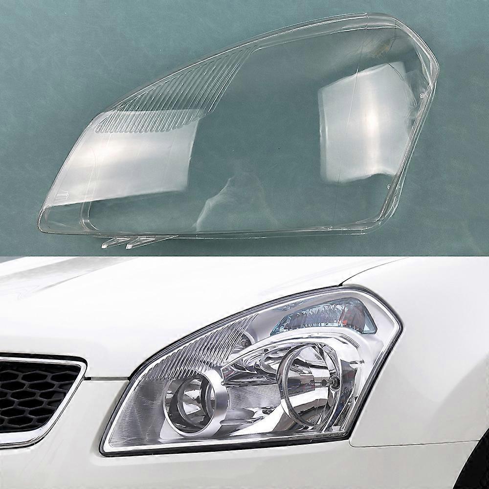 Για Nissan Qashqai 2008~2015 κάλυμμα προβολέων διαφανής φανός προβολέων φακός κελύφους πλεξιγκλάς αντικαταστήσει το αρχικό αμπαζούρ