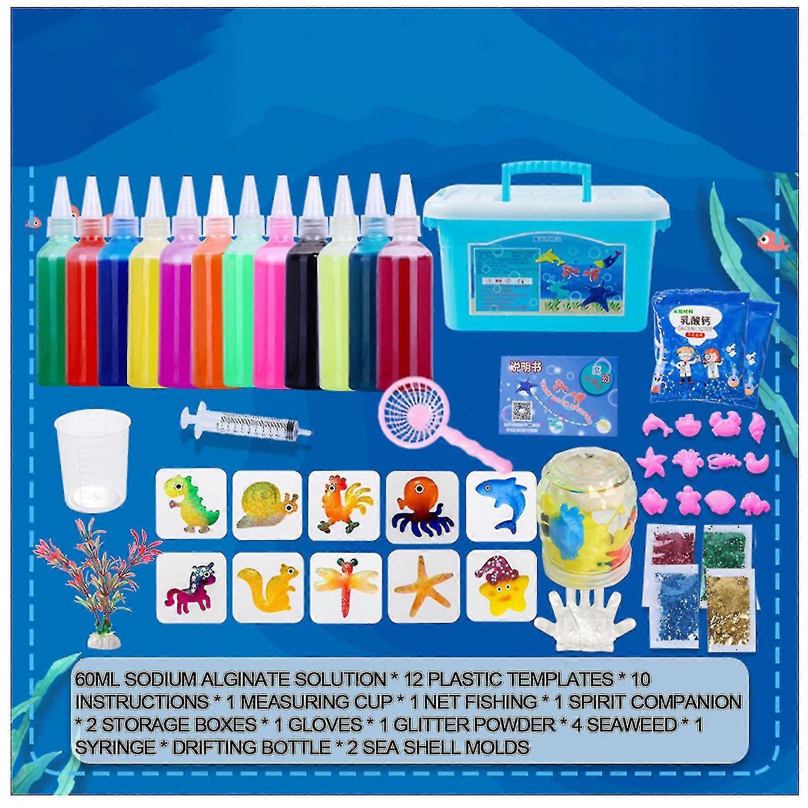 ماجيك ووتر قزم كيدز ديي تويز كيت الإبداعية ديي ماجيك ووتر قزم لعبة يدوية كيت للأطفال عيد ميلاد الأطفال' هدايا اليوم