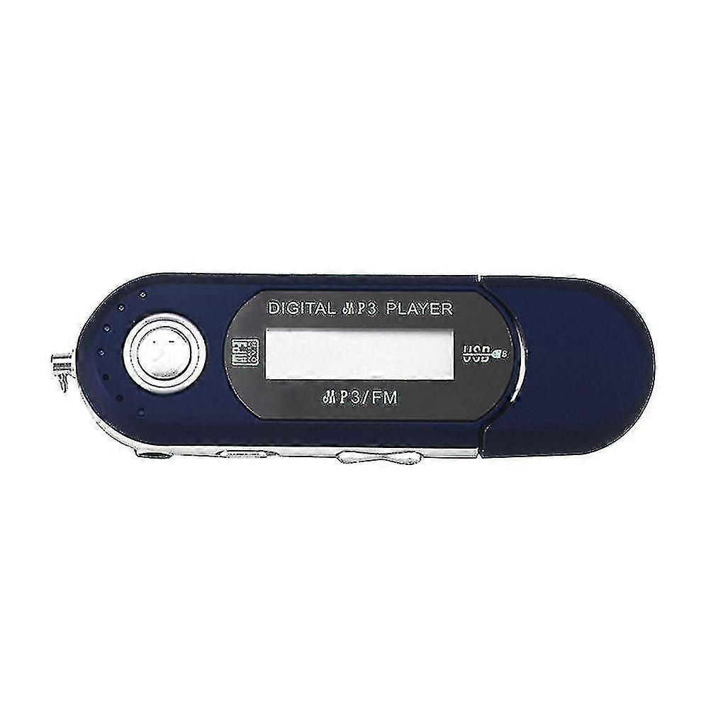 Portable Usb Mp3 Music Player, With Digital Lcd Screen