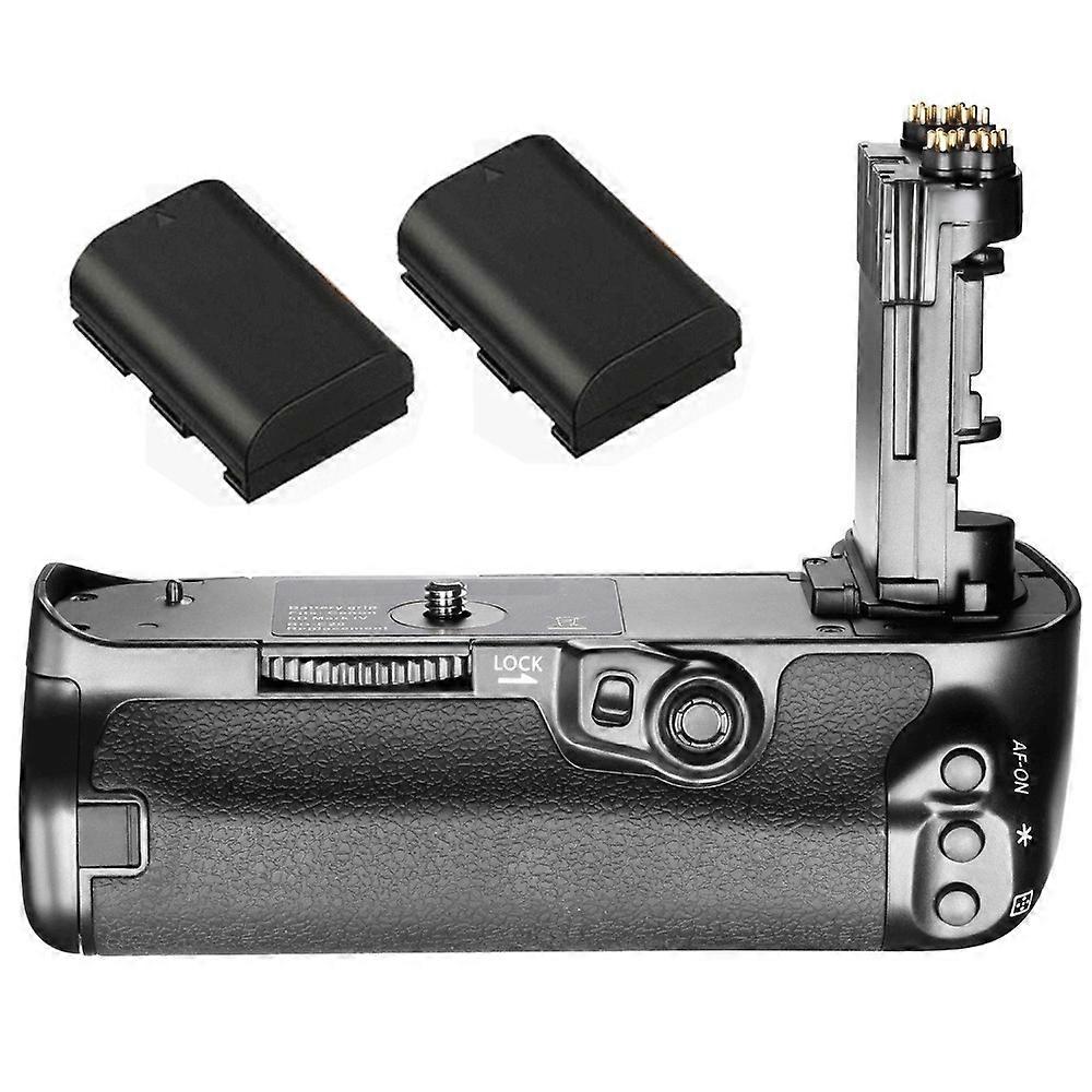 JINTU Vertical Shutter Battery Power Grip +2pcs LP-E6 Kit For Canon 5D4 5DIV 5D Mark IV Battery Grip as BG-E20