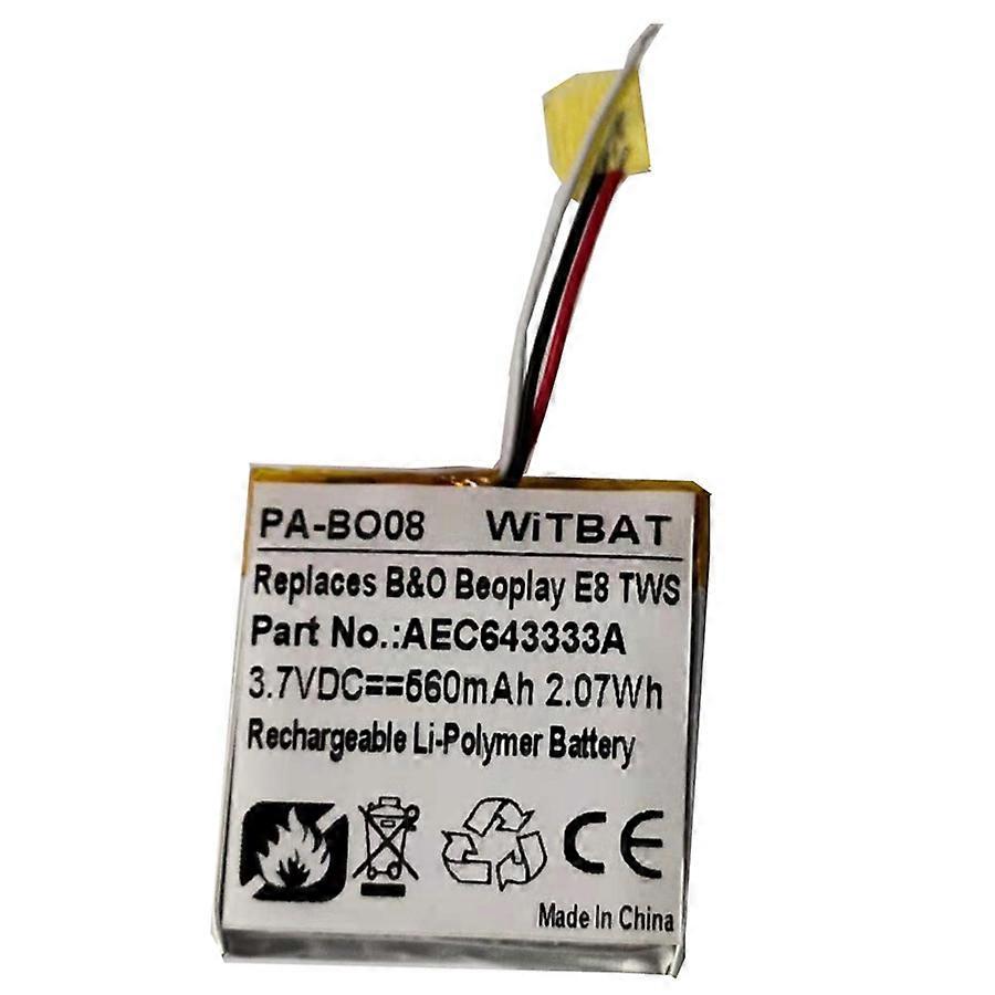 Already tested B & O Beoplay E8 Second Generation Bluetooth Headset Battery Aec643333a