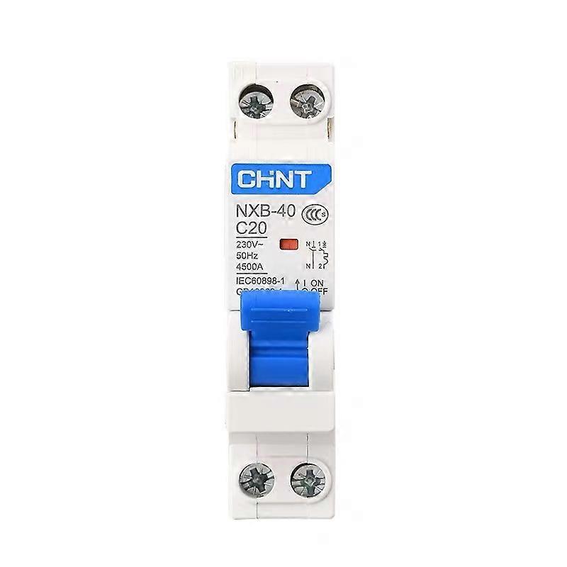 DPN 1P+N CHINT NXB-40 NXBLE-40 Replace DZ267-32 6A 10A 16A 20A 25A 32A 220V 50HZ Miniature Leakage Circuit breaker MCB RCBO