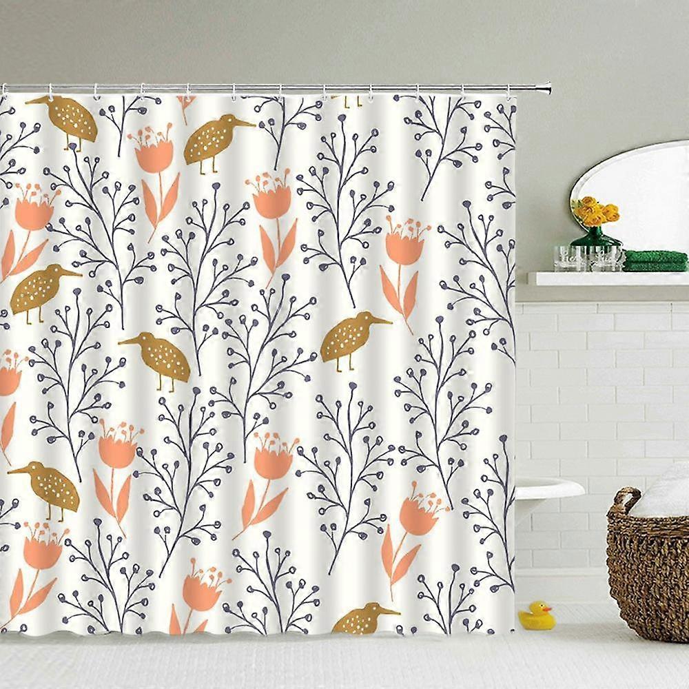 Bathroom Shower Curtain Design Style - 1033