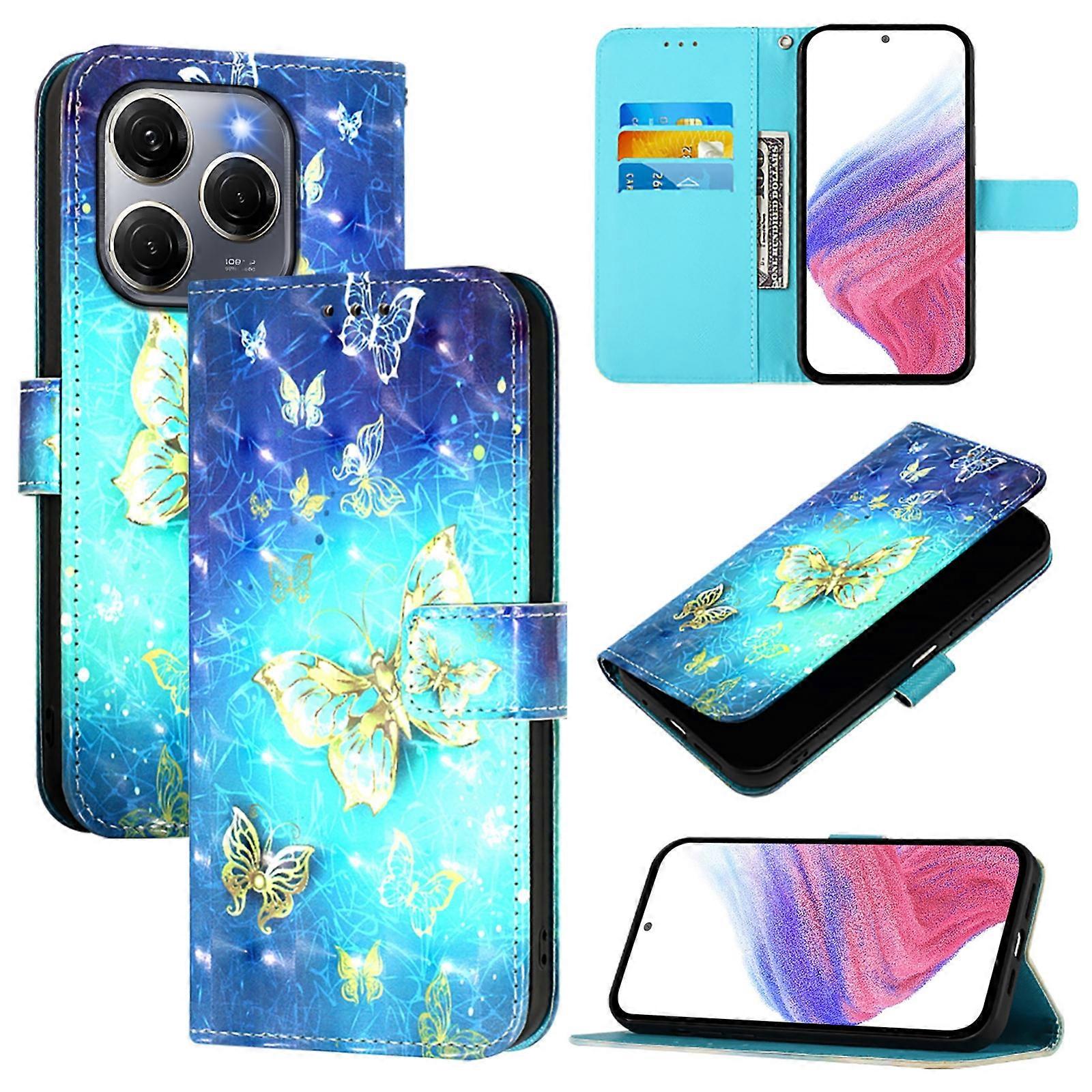 3D Painting PU Case For Tecno Spark 20 Pro 5G