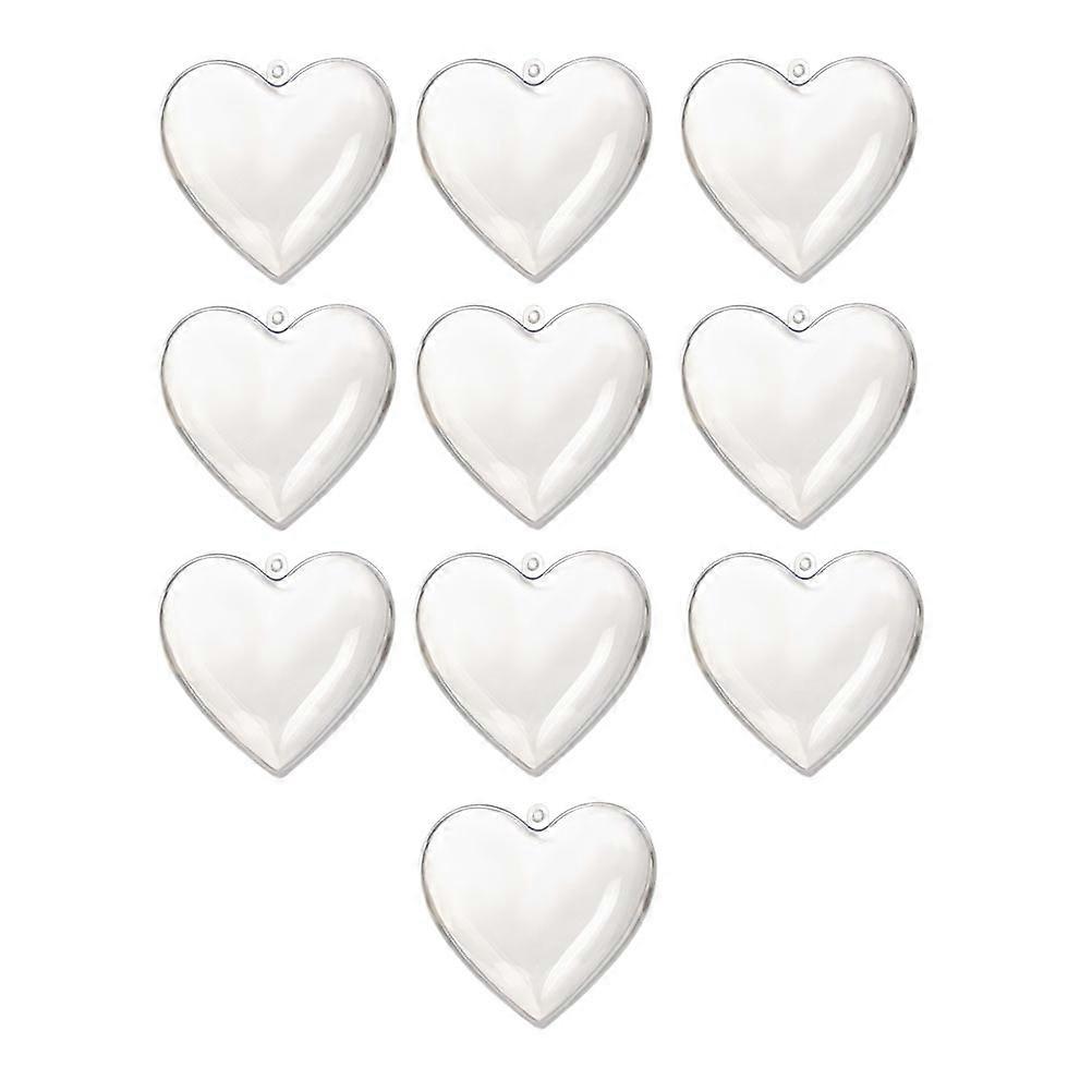 10pcs Creative Transparent Gift Treat Candy Boxes for Wedding Creative Pendants