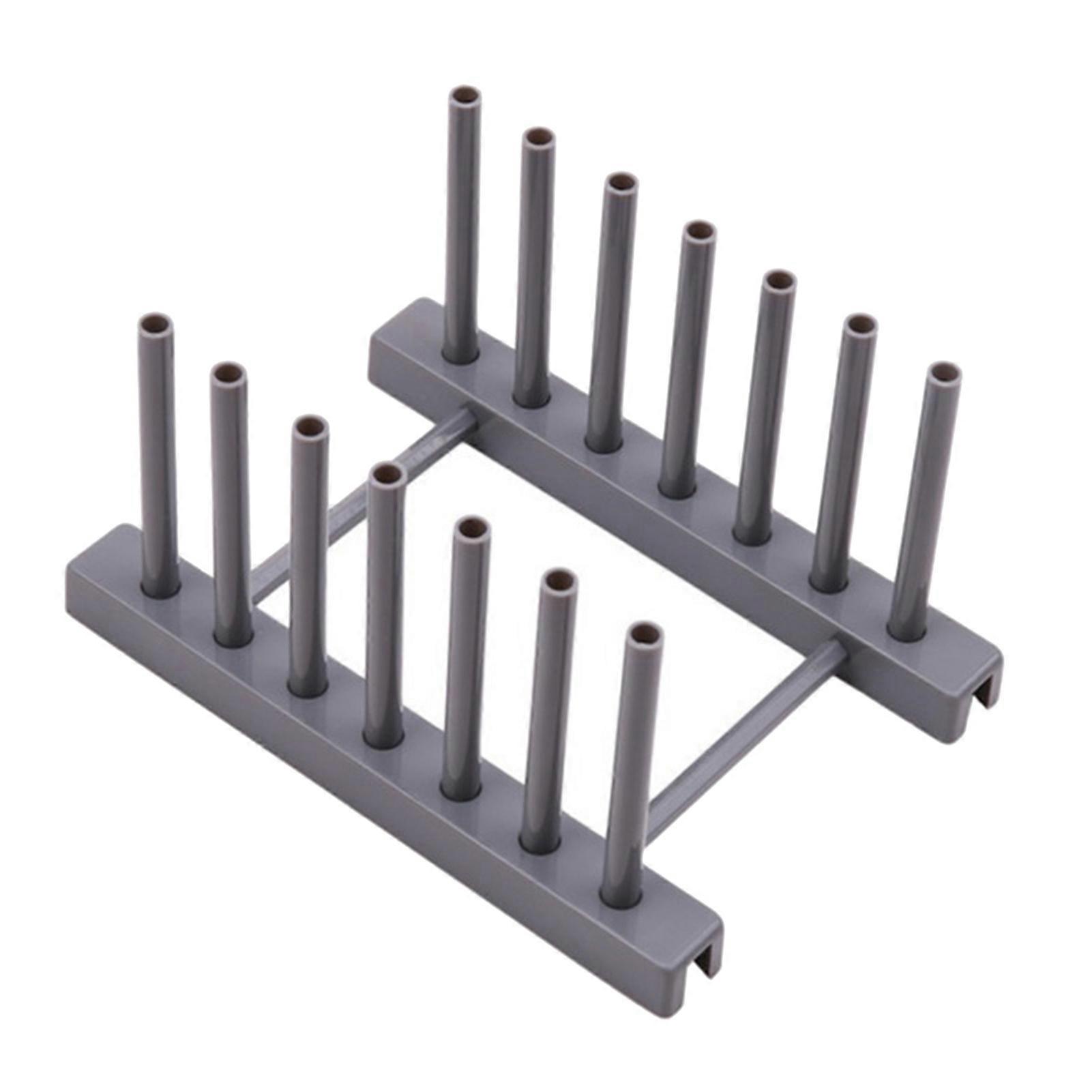 House Dish Rack Sturdy Save Space Lightweight Plastic House Dish Rack for Storage