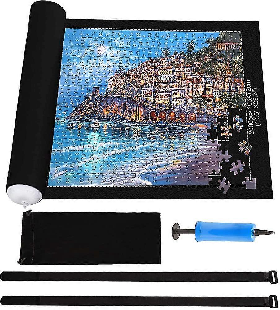 Felt Puzzle Rolls For 2000 Pieces, Puzzle Mat Puzzle Roll Puzzle Base For Rollin