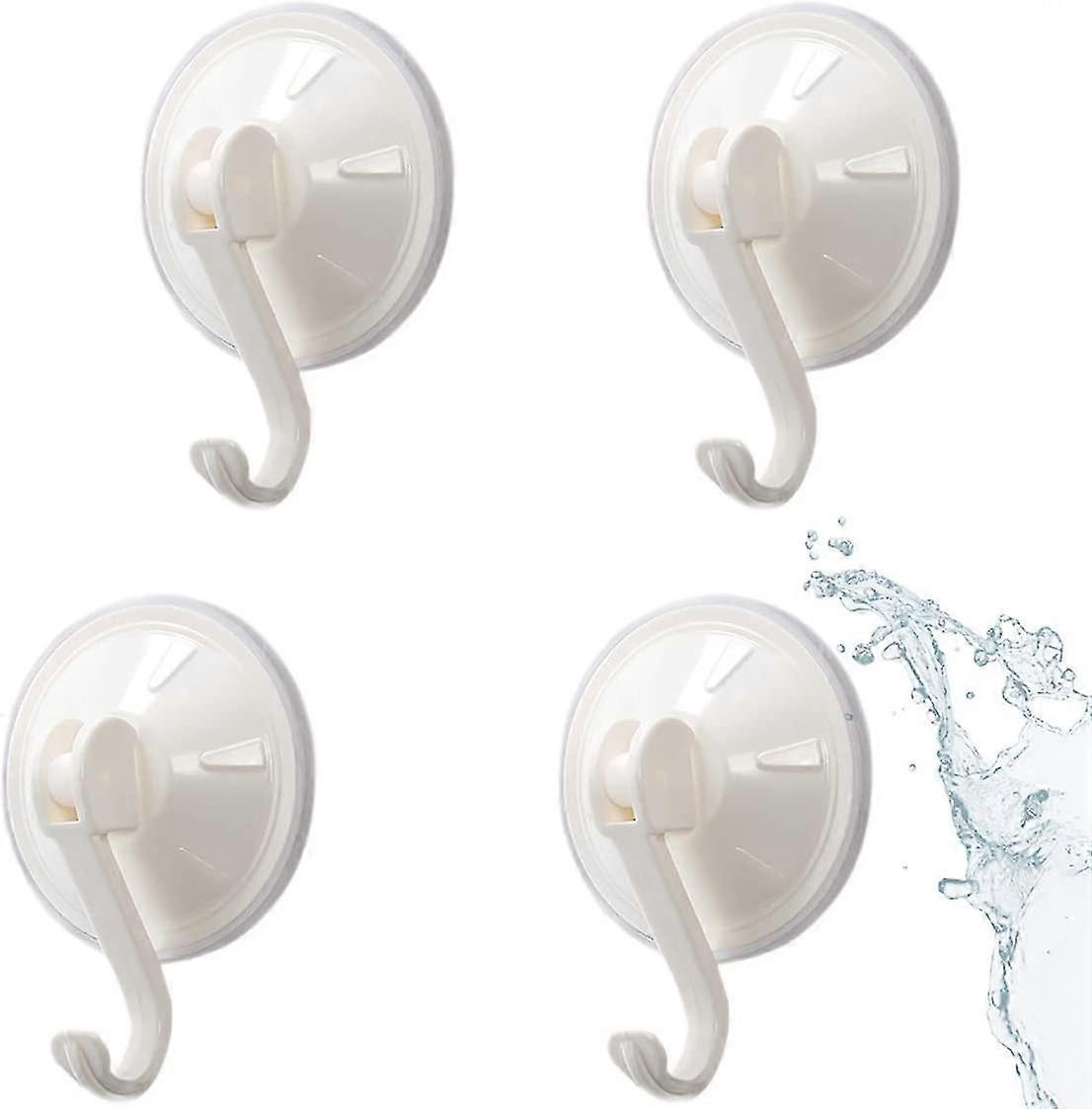 Encozy Removable Bathroom And Kitchen Suction Cup Hooks