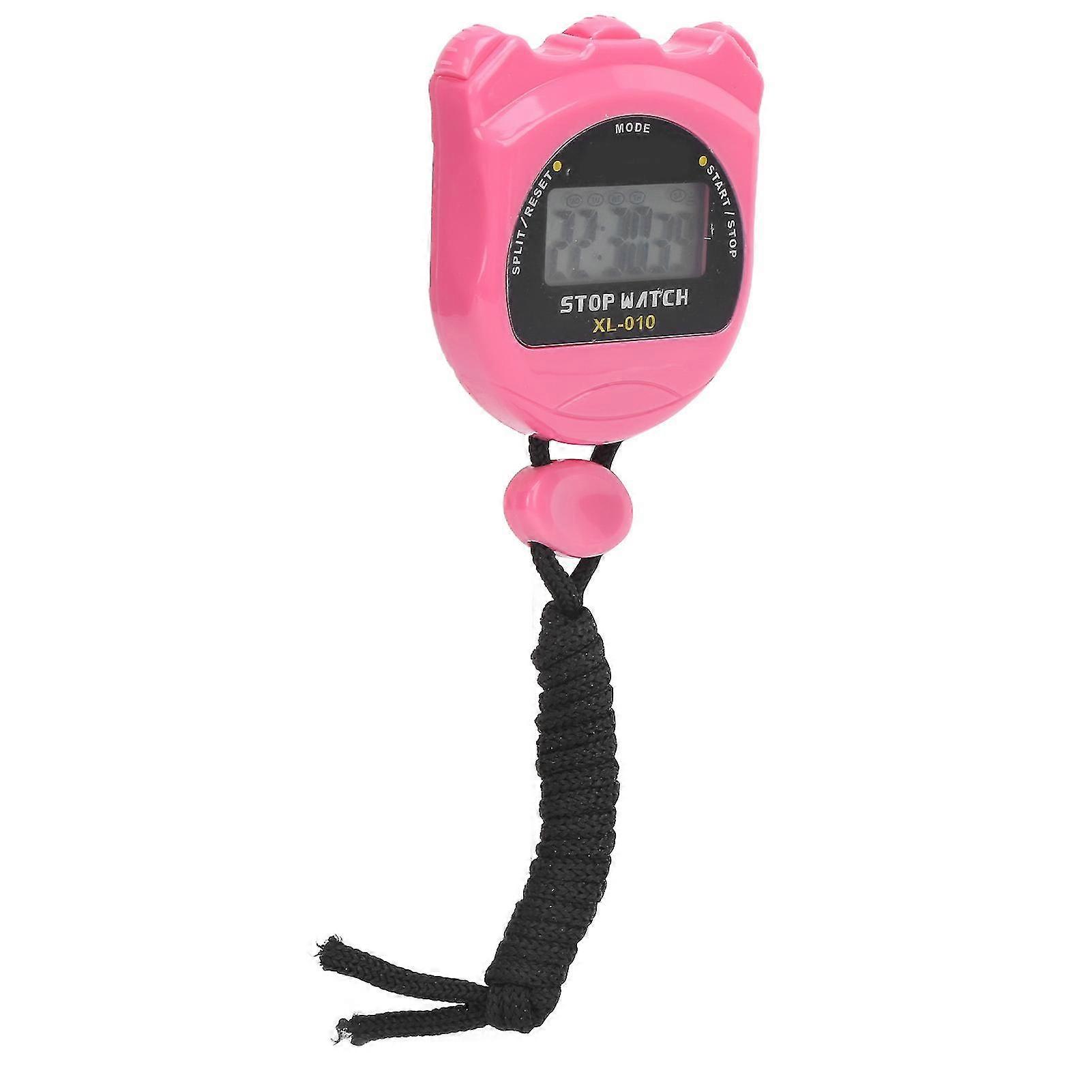 Waterproof Colorful Electronic Sport Stopwatch Timer - Drop Proof & Comfortable