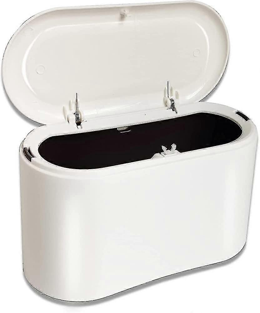 Kitchen Bin Mini Plastic Bin With Lid Small Tablet Bin For Bathrooms. Offices.