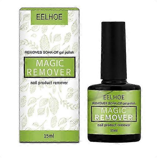 マニキュアリムーバー、15mlバーストネイルポリッシュリムーバーセーフマイルドな無毒のマニキュアリムーバーネイルショップスペシャルグルー