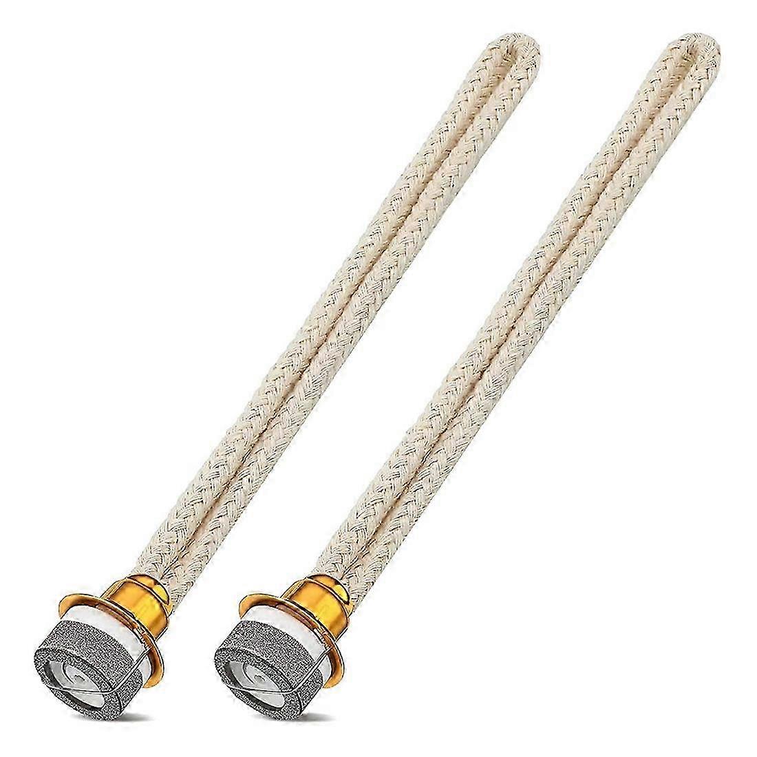 2 Pcs Oil Lamp Wick Oil Lamp Wick Replacement Air Control Catalytic Burner Lamp Wick for Catalytic