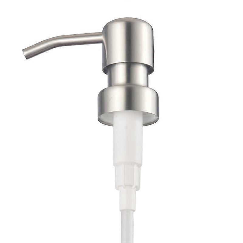 4pcs Replacement Stainless Steel Pump For Liquid Soap Dispenser