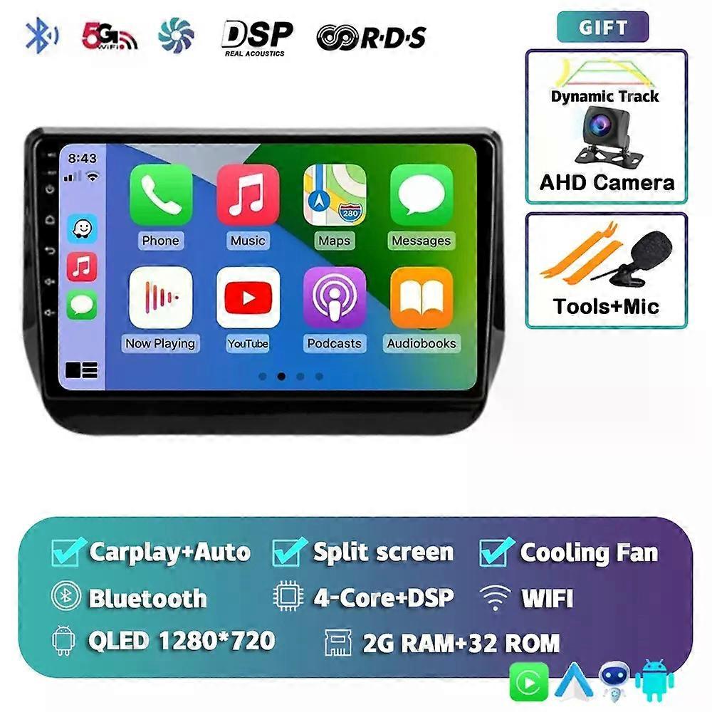 Android 14 Carplay Auto Wifi Car Radio For Hyundai H1 Ii 2 Tq Grand Starex 2007-2015 Multimedia Player Gps Stereo 2din Head Unit