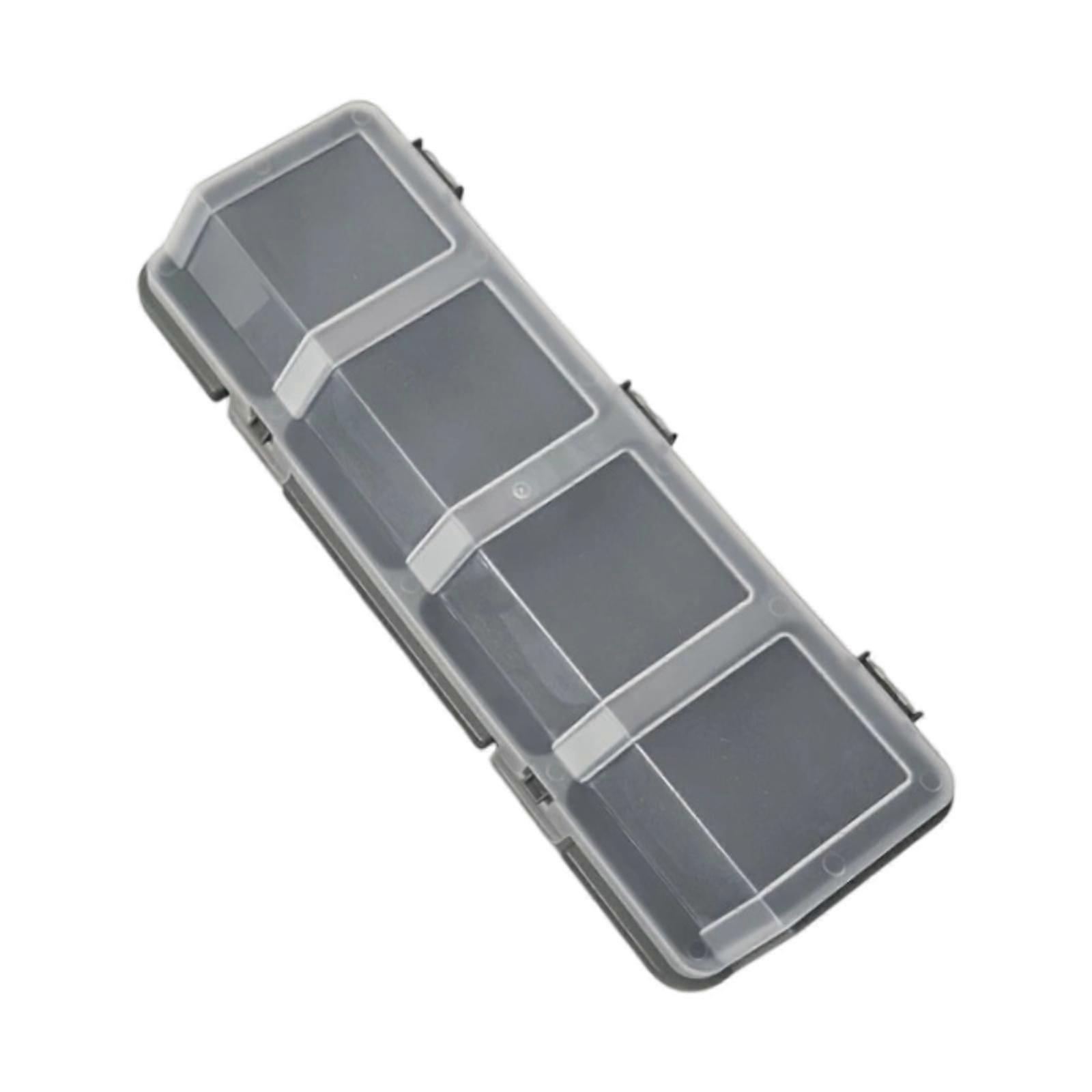 Components Screws Organizer Versatile Sloping Opening for Garages, Workshops Gray