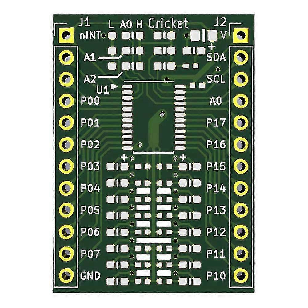 Pca9555a Modul de expansiune Iic/i2c Modulul plăcii de expansiune Gpio 16 Ieșire de intrare digitală