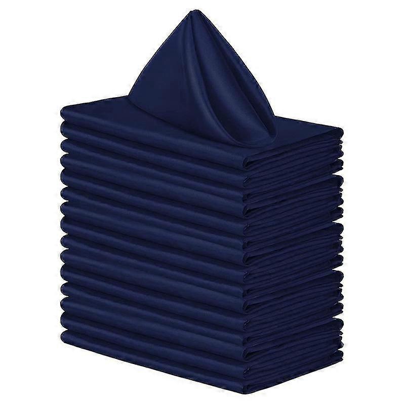 12pcs 17inch μείγμα βαμβακιού πετσετών κουζίνας πανί πλένονται και επαναχρησιμοποιήσιμες επιτραπέζιες χαρτοπετσέτες δείπνου