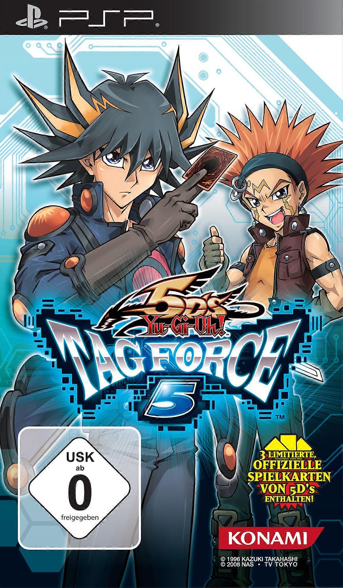 Yu-Gi-Oh! 5Ds Tag Force 5 (PSP) - PAL - New & Sealed