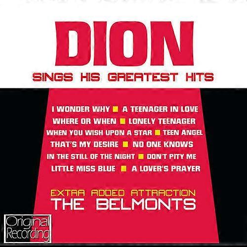 Dion Dion Sings His Greatest Hits CD (2013)