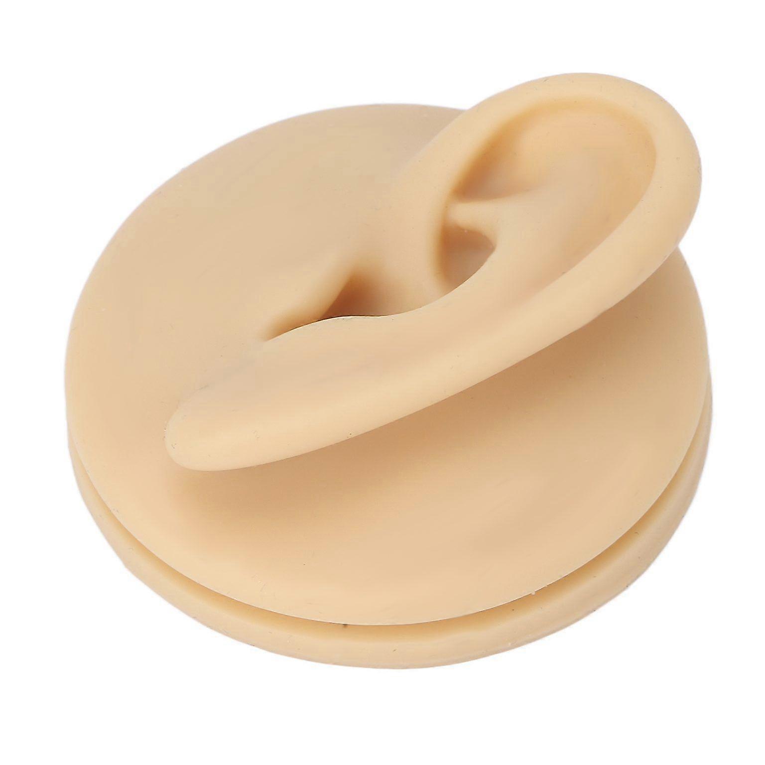 Soft Silicone Human Ear Model for Acupuncture - Left Ear