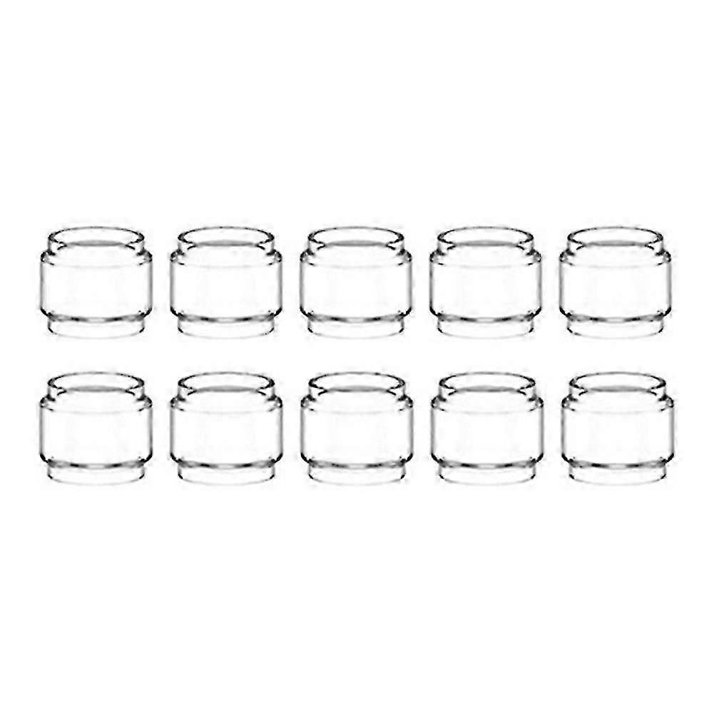 10pcs Clear Bubble Glass Tubes Mini Cups For Zeus Sub Ohm Tank Repair Parts Accessory