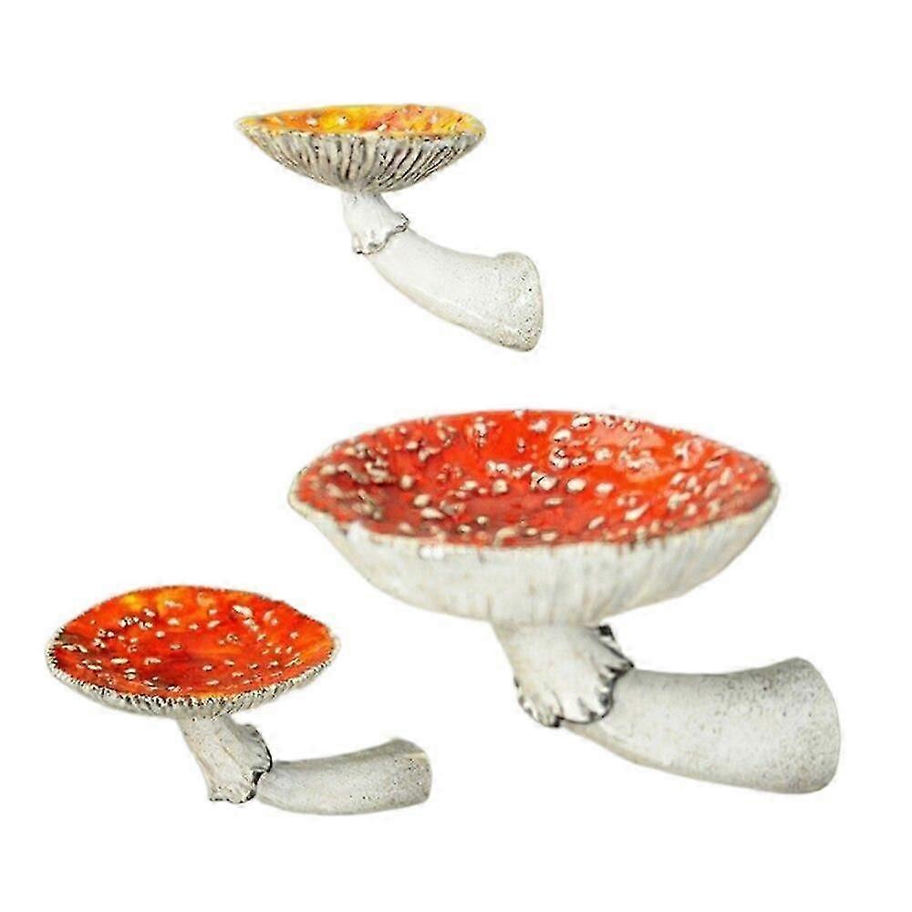 Creative Mushroom Wall Shelf (3 Pcs)