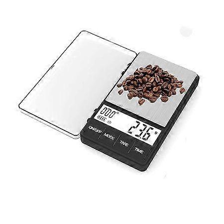 Compact Espresso Scale with Timer - 1000g x 0.1g Precision Coffee Scale
