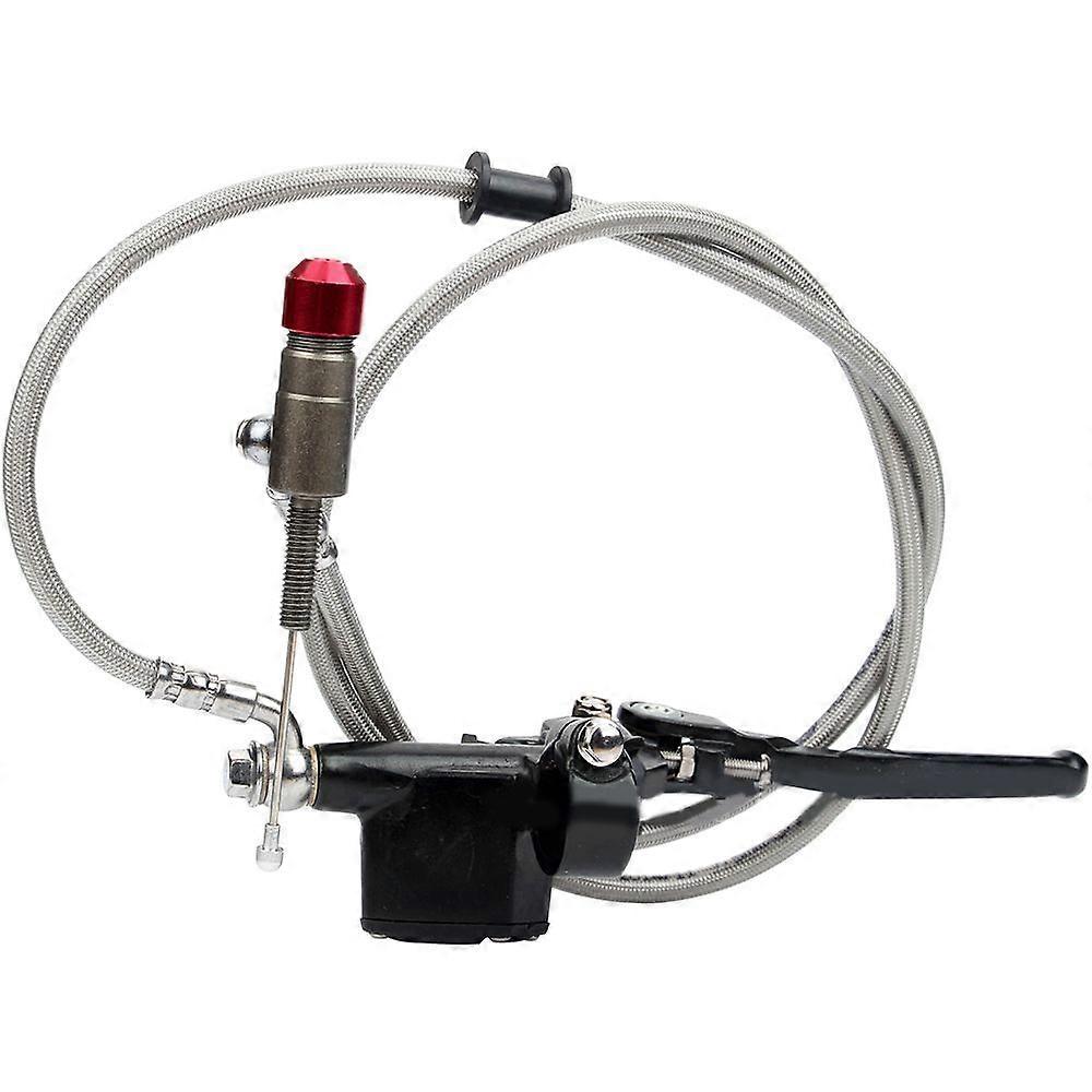 FXCNC Motorcycle Hydraulic Clutch Lever & Master Cylinder Kit – For F800GS F700GS (Black/Gold, 7/8")