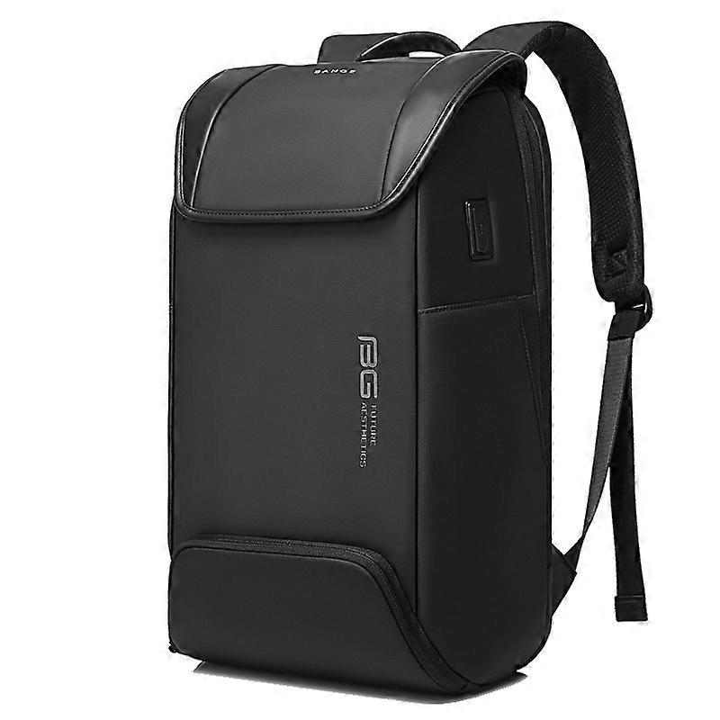 BANGE Men Anti-Theft Backpack Waterproof Large-Capacity Backpack Computer Bag