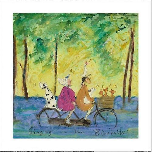 Sam Toft Singing In The Bluebells Print