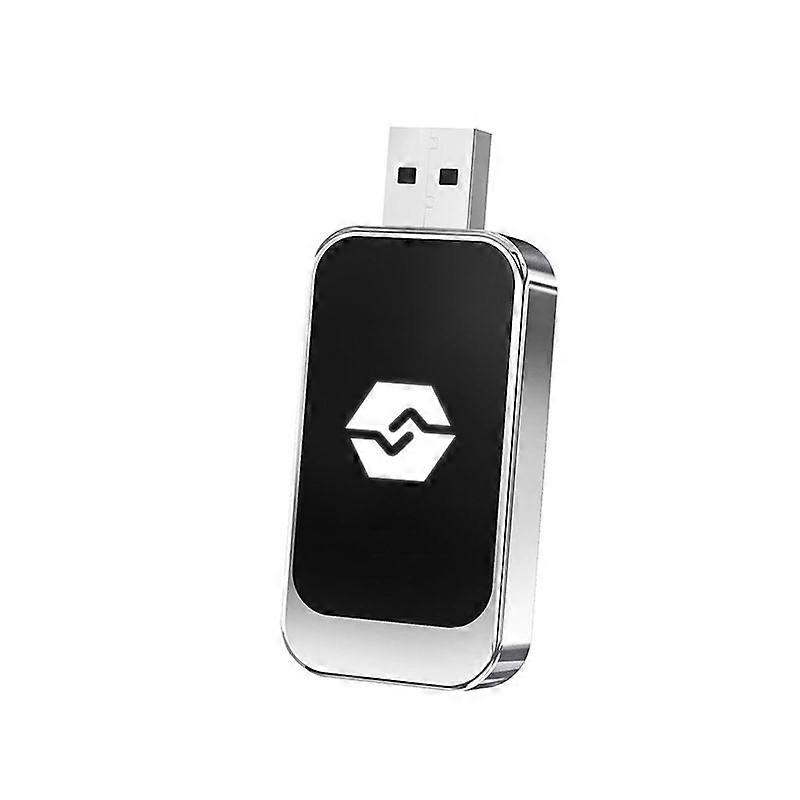 OHP Q1BZ 2-in-1 Carplay Android Auto Dongle Box Wired to Wireless Plug and Play USB Adapter