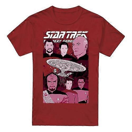 Star Trek Mens Captain & Crew T-Shirt
