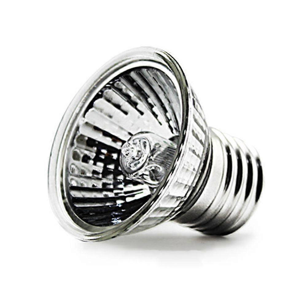 Reptile Heat Lamp Rotating Double-Head Reptile Light Bracket UVA/UVB Heating Lamp Bulb 25W/50W/75W for Turtle Lizards Snake Plants