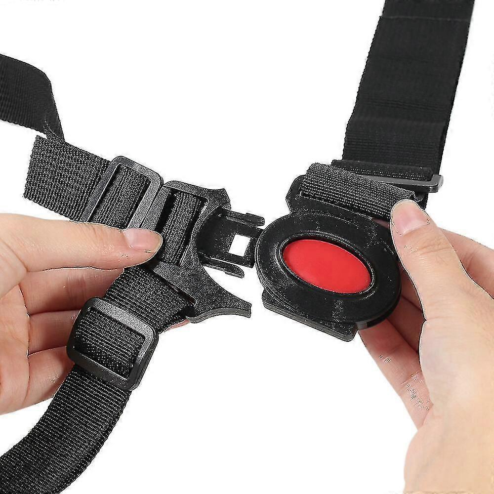 Sangle de sécurité universelle pour bébé enfant à cinq points, noir <mt014>