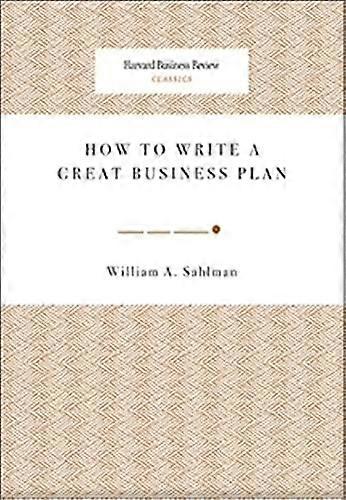 How to Write a Great Business Plan